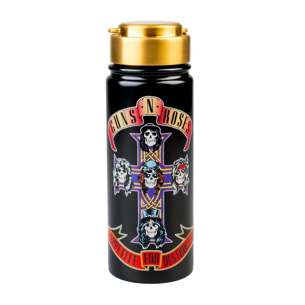 Grupo Erik Guns N' Roses - 550Ml Hot&Cold Metal Bottle Flasche - Mehrfarben